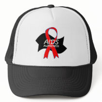 Aids Awareness Ribbon hats