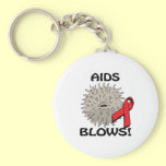AIDS Blows Awareness Design keychains