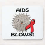 AIDS Blows Awareness Design mousepads