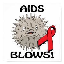 AIDS Blows Awareness Design posters by animals4acause AIDS Blows Awareness Design posters