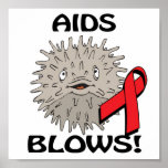 AIDS Blows Awareness Design posters