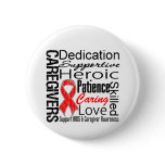 AIDS Caregivers Collage Pinback Button