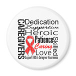 AIDS Caregivers Collage Fridge Magnets