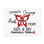 AIDS Celtic Butterfly 3 Postcards