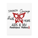 AIDS Celtic Butterfly 3 Post Cards