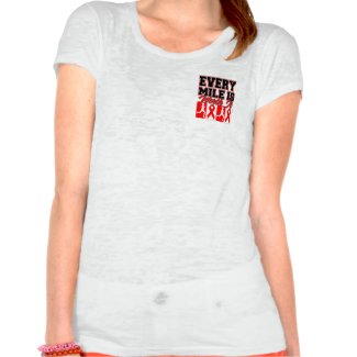 AIDS Every Mile is Worth It shirt