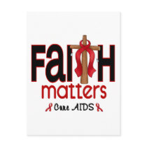 AIDS Faith Matters Cross 1 Postcards