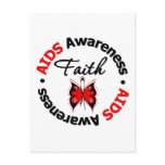 AIDS Faith Scripted Butterfly Post Cards