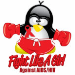 AIDS Fighting Penguin Cut Outs