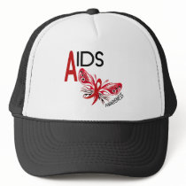 AIDS / HIV Butterfly 3 Awareness Mesh Hats