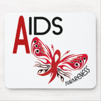 AIDS / HIV Butterfly 3 Awareness Mouse Mat