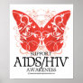 AIDS/HIV Butterfly Print