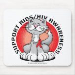 AIDS/HIV Cat Mousepads