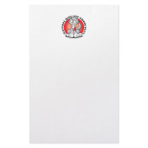 AIDS/HIV Cat Custom Stationery
