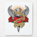 AIDS/HIV Dagger Mouse Pads