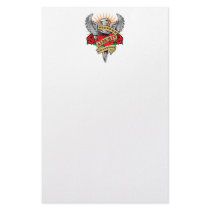 AIDS/HIV Dagger stationery