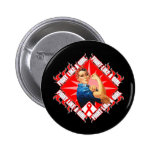 AIDS HIV Fight Rosie The Riveter buttons
