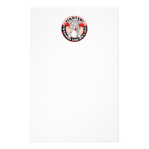 AIDS/HIV Fighter Cat Customized Stationery