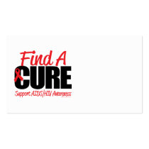 AIDS/HIV Find A Cure Business Card