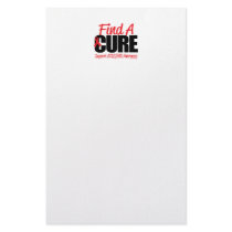 AIDS/HIV Find A Cure Custom Stationery