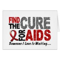 AIDS / HIV Find The Cure 1 Card