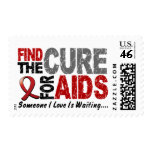 AIDS / HIV Find The Cure 1 postage