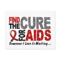 AIDS / HIV Find The Cure 1 Postcard