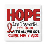 AIDS HIV HOPE 1 REFRIGERATOR MAGNETS