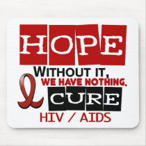 AIDS HIV HOPE 2 MOUSE MATS