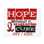AIDS HIV HOPE 2 POST CARD