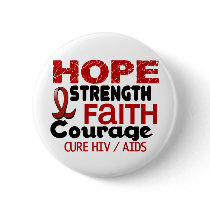 AIDS HIV HOPE 3 PIN