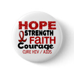 AIDS HIV HOPE 3 buttons