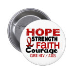 AIDS HIV HOPE 3 PIN