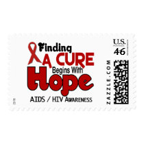 AIDS HIV HOPE 5 STAMPS