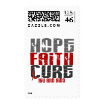 AIDS / HIV HOPE FAITH CURE STAMP