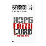 AIDS / HIV HOPE FAITH CURE postage