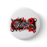AIDS HIV Hope Garden Ribbon Buttons