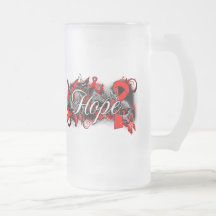 AIDS HIV Hope Garden Ribbon Coffee Mug