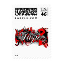AIDS HIV Hope Garden Ribbon postage