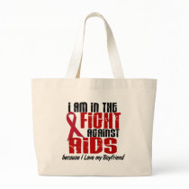 AIDS HIV In The Fight 1 Boyfriend bags by awarenessgifts AIDS HIV In The Fight 1 Boyfriend bags