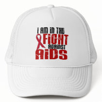 AIDS HIV In The Fight 1 Trucker Hat