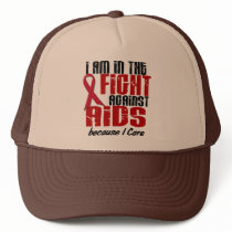 AIDS HIV In The Fight 1 I Care Hat