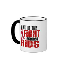 AIDS HIV In The Fight 1 Mug