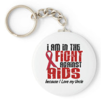 AIDS HIV In The Fight 1 Uncle Key Chains