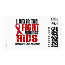 AIDS HIV In The Fight 1 Uncle Postage Stamp