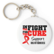 AIDS HIV In The Fight For The Cure Key Chains