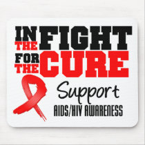 AIDS HIV In The Fight For The Cure Mouse Pad