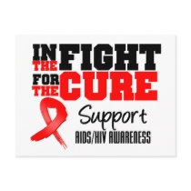 AIDS HIV In The Fight For The Cure Post Cards
