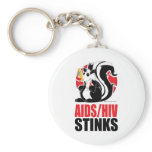 AIDS/HIV Stinks Key Chains
