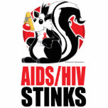 AIDS/HIV Stinks Cut Out